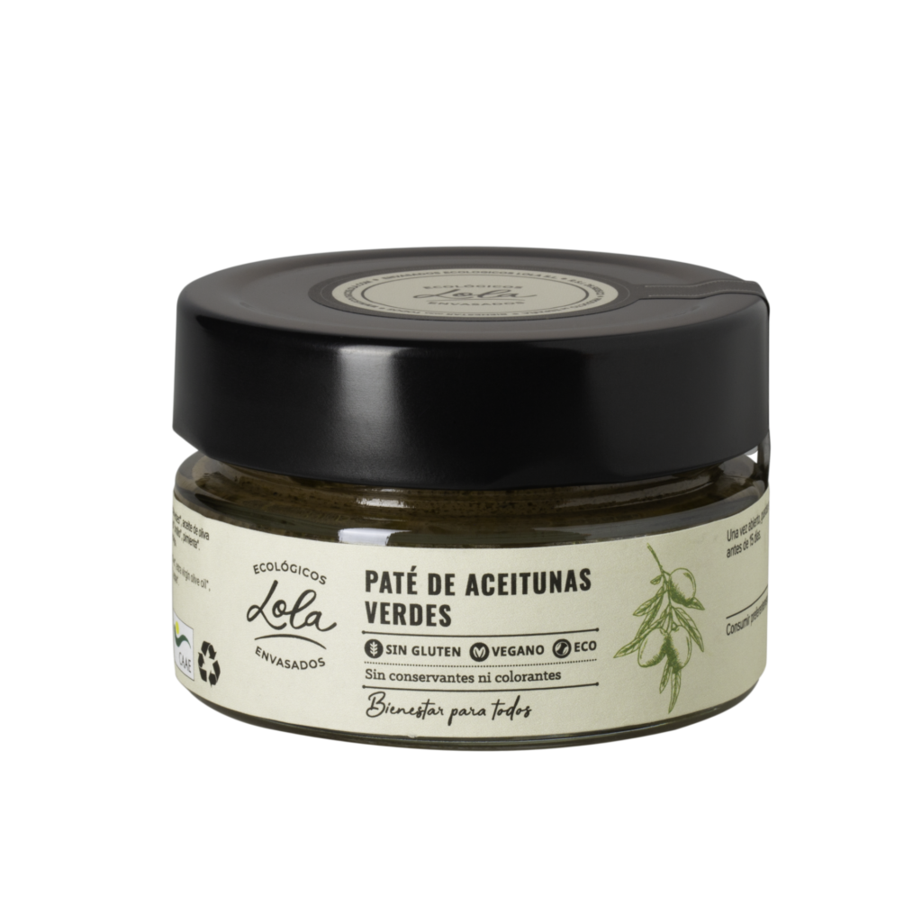 PATÉ DE ACEITUNAS VERDES (ECO-BIO)