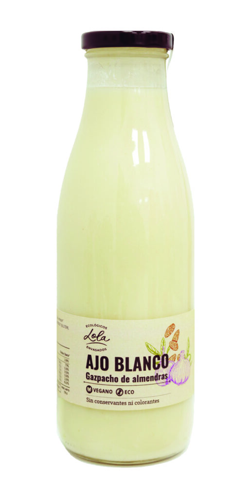 GAZPACHO DEL ALMENDRAS / AJOBLANCO (ECO-BIO)