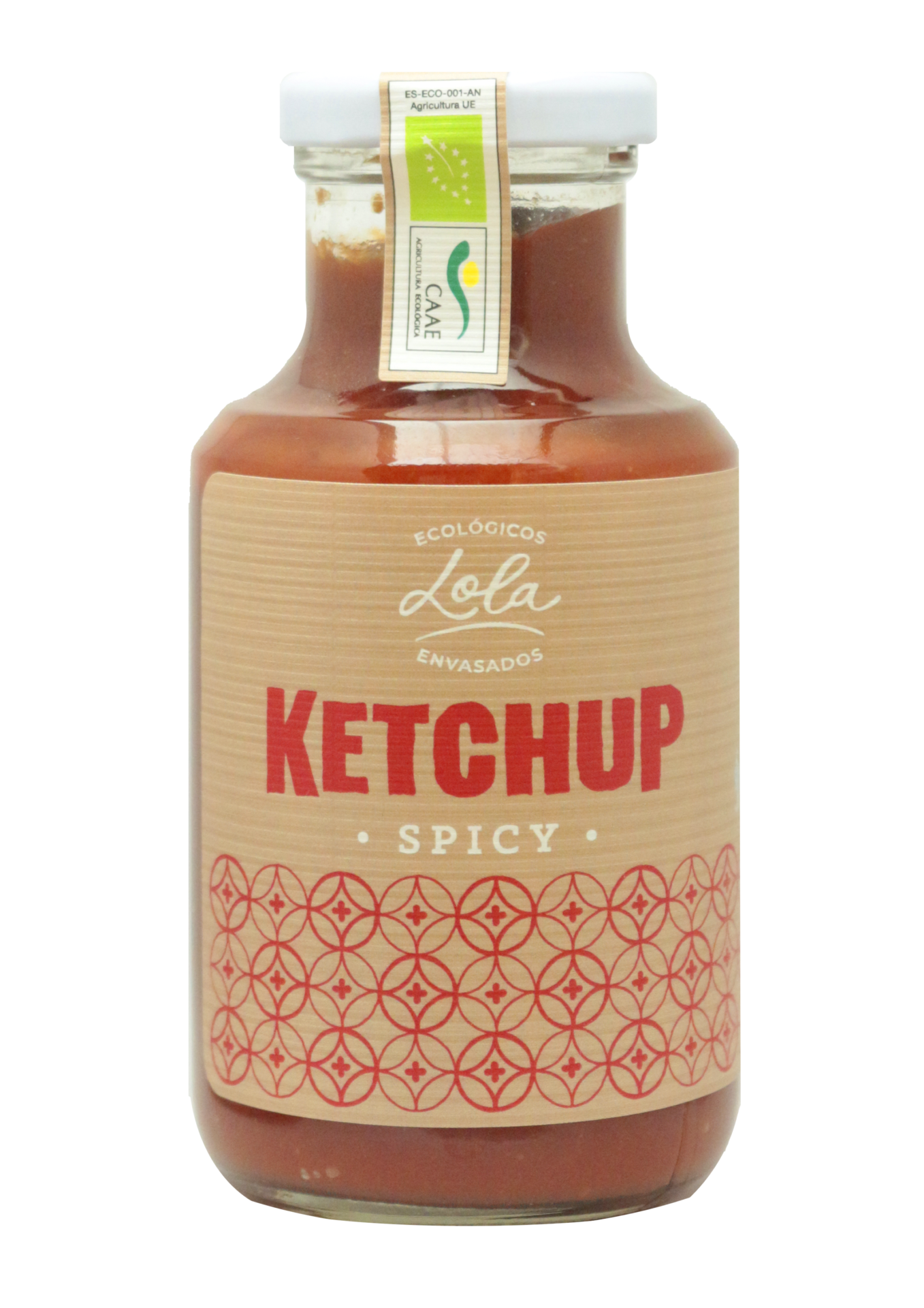 Ketchup picante spicy ECO-BIO - Ecológicos Lola